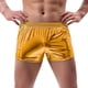 thumbnail image 1 of WILLBEST Pantalones Cortos de Moda para Hombre, de Verano, de Material Brillante, Holgados, Cómodos, de Color Sólido, Informales y Populares., 1 of 3