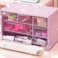 thumbnail image 1 of Desktop Drawer Storage Box, 6 Grids, For Small Items With Jewelry, Beauty Lenses, 1 of 8