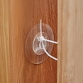 thumbnail image 1 of Kit antivuelco para muebles Adhesivo transparente Correas de anclaje para muebles antivuelco Sin taladro Correas de seguridad para muebles Anclajes de pared para impermeabilización de bebés y, 1 of 2
