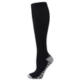 thumbnail image 1 of Compression Socks Football 20-30 mmHg Support Recovery Moisture Wicking Black, 1 of 10