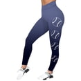 thumbnail image 1 of MKLEKYY Leggings para mujer Leggings estampados para mujer Leggings deportivos de fitness con realce Pantalones de yoga, 1 of 3
