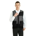 thumbnail image 1 of TOPTIE Adult Mesh Vest Zipper Supermarket Team Volunteer Uniform Vest - Black, 1 of 6