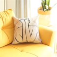 thumbnail image 1 of HomeRoots 399546 Blanc Cachette Visage Imprimé Coussin & 44; Multi Couleur, 1 of 1