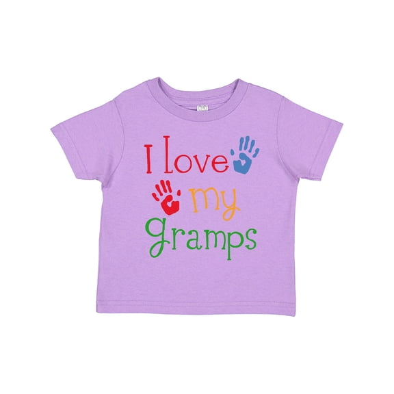 Inktastic I Love My Gramps Cute Grandkids Boys or Girls Toddler T-Shirt