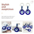 thumbnail image 4 of MasteelfCA 2 Pcs Creative Evil Eye Key Chain Fashion Bag Hanging Pendant Practical Key Ring, 4 of 8