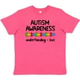 thumbnail image 3 of Inktastic Autism Awareness Understanding and Love with Puzzle Pieces Youth T-Shirt, 3 of 5