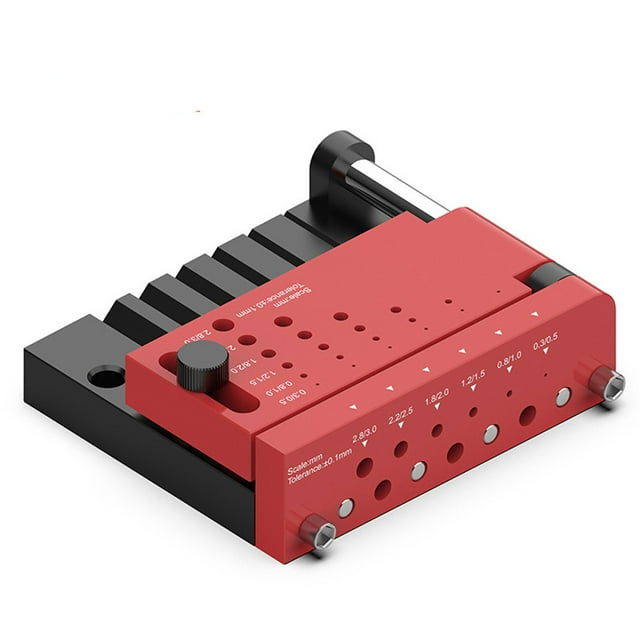 NATEFEMIN Modular Drill Positioning Tool for DIY Enthusiasts 1-4mm Rod Clamp and Centering Device