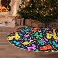 thumbnail image 5 of Sikiie Colorful Air Balloons1 Nativity Christmas Tree Skirt, Jesus Christian Winter Holiday Tree Mat Decoration(30-48IN), 5 of 6