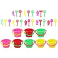 thumbnail image 1 of 8 Sets Mini Beach Bucket and Set Sand Box Play Set Sand Beach Pails for Kids Beach and Sand Toys, 1 of 5