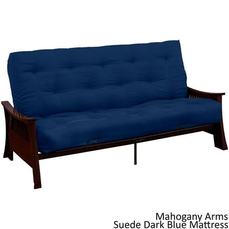 - EpicFurnishings Beijing Microfiber Suede Inner Spring Full or Queen-size Futon Sofa Sleeper Bed