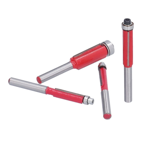 Broca De Enrutador De Corte Empotrado Con Vástago De 1/4 De Vástago