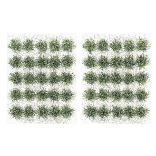 1 Box Simulation Grass Cluster Decor Sand Table Decorative Grass Cluster