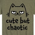 thumbnail image 3 of Cute But Chaotic  - Toddler And Youth Short Sleeve Graphic T-Shirt, 3 of 6
