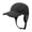 Black gray belt ear, variant on Aellinatey Shade Baseball Cap with Chin Strap and Curved Brim for Cycling Hiking Beach Travel, Outdoor Sun Hat for Use