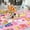 Pink, variant on Noahas Playroom Rug Daycare Kids Rug 7x10,Educational and Fun Nursery Rug with ABC Alphabet Animals Classroom Rug Washable Kids Play Mat Baby Toddler Children Boys Rugs for Bedroom,Pink