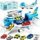 thumbnail image 1 of Avión de juguete GUDEHOLO para niños de 3 a 7 años con coches y helicóptero, 1 of 1