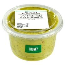 Freshness Guaranteed Chunky Guacamole, 15 oz Cup, Fresh