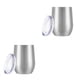 thumbnail image 4 of Inteprter Vaso aislado al vacío de acero inoxidable de 12 oz, taza de viaje para coche de doble pared, taza de café y agua para bebidas heladas Type1 NO1, 4 of 6