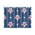 thumbnail image 3 of MKHERT Soccer Sport Window Curtain Kitchen Curtain 26x39 inch,Two Piece, 3 of 3