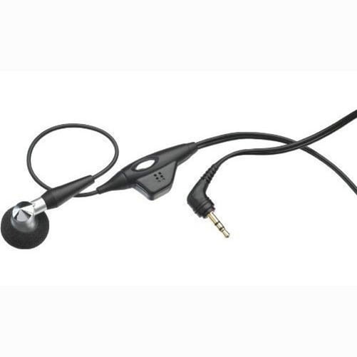 Wired Earphone Mono Headset for Motorola Moto e6 Phone - Single Earbud 3.5mm Headphone A1L