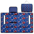 thumbnail image 5 of Pzuqiu Quilted USA Patriotic Golf Cart Seat Cover | 2-Person Universal Fit | 4 Storage Pockets Non Slip Protector for Golfers, 5 of 9