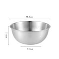 thumbnail image 3 of Stainless Steel Mixing Bowls 1 Packs Small Thicker Stainless Steel Flat Bottom Mixing Bowls Set Home Refrigerator And Kitchen Food Storage Organizers Practical, 3 of 9