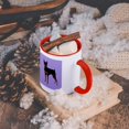 thumbnail image 5 of 3dRose, Miniature Pinscher, 15oz Two-Tone Red Mug, 5 of 7