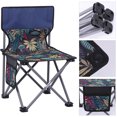 thumbnail image 3 of Silla Plegable Para Acampar Al Aire Libre Con Soporte Para La Espalda, Bolsa De Almacenamiento, Silla Portátil Para Pescar En La Playa, Silla De Viaje Kearding HA038691-00, 3 of 6