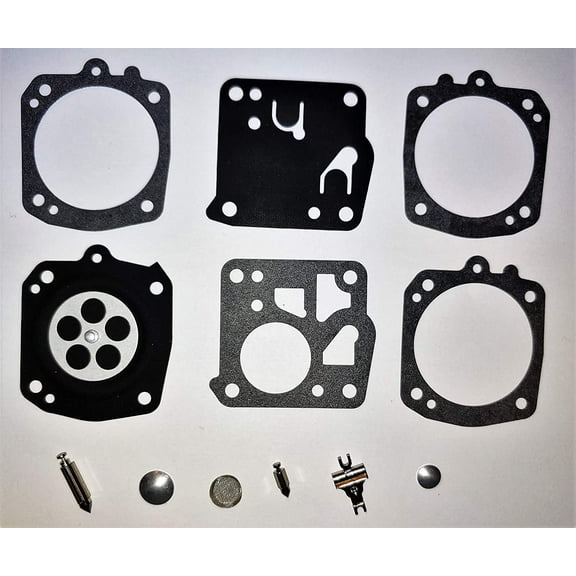 Carburetor Carb Repair Rebuild Kit for Makita DPC7301 and Dolmar PC-6430 & PC-6435 Replacement for Tillotson RK-30HS & RK-31HS