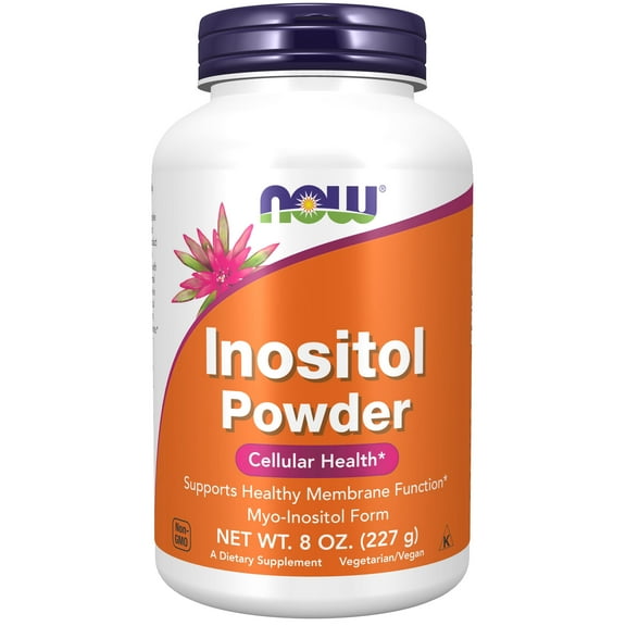 NOW Supplements, Inositol Powder, Neurotransmitter Signaling*, Cellular Health*, 8-Ounce