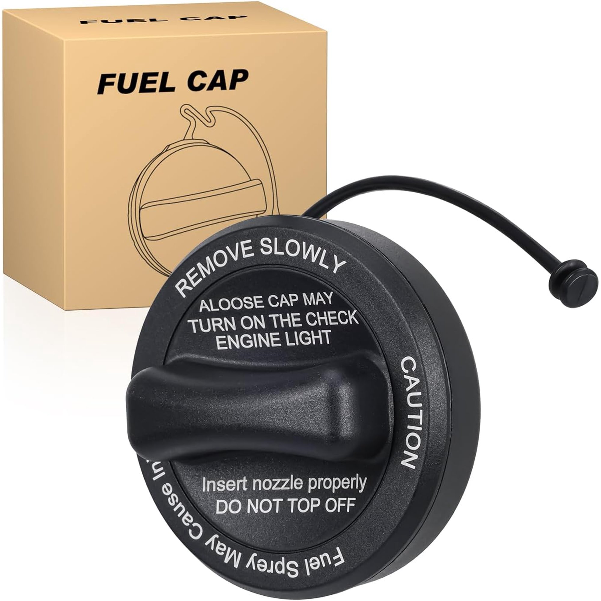 GOOACC Gas Cap Fuel Cap Replacement for Mercedes Benz CLA250 CLS450 CLS53 E300 E350 E400 E450 GLA250 SL400 SL450 SL550 S450 Maybach S550e S560 E43 E53 AMG GT R 2013-2021 Fuel Tank Caps OE# 2224700205