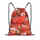 thumbnail image 3 of Mochila con cordón para deportes y gimnasio con diseño de Lightning McQueen, los mejores amigos, 3 of 5