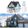 thumbnail image 3 of Alarma inalámbrica para el hogar, alarma para puertas y ventanas Sensor magnético inalámbrico de 4 modos para el sistema de seguridad del hogar Seguridad infantil (paquete de 2) - Alarmas de 2 piezas, 3 of 5