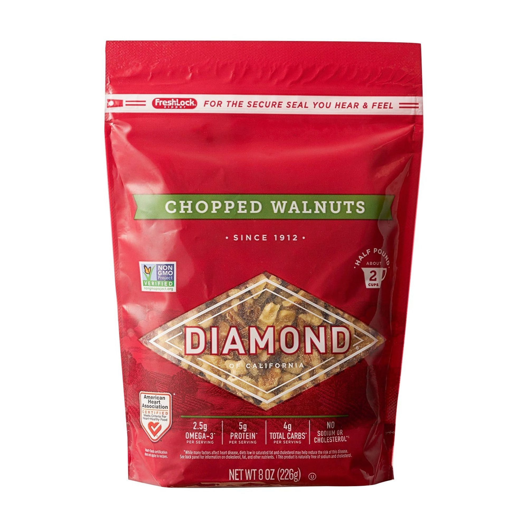 Diamond Walnut Chopped (Pack of 3)