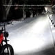thumbnail image 2 of E-Bike Headlights 36V 48V Electric Bicycle Horn Light Waterproof Aluminium Alloy Head Light Night Ri, 2 of 5