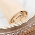 thumbnail image 3 of Efavormart 5 Pack Beige Premium Scuba Cloth Napkins, Wrinkle-Free Reusable Dinner Napkins - 20"x20", 3 of 11