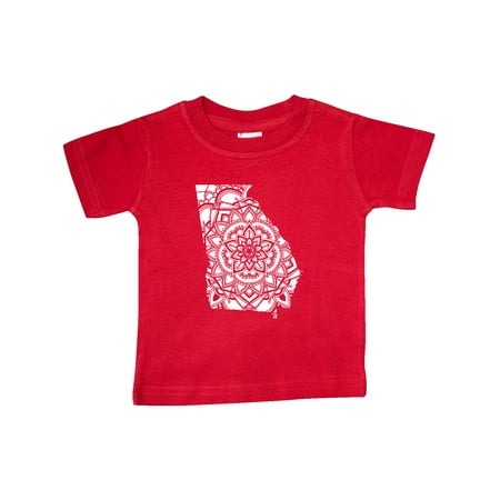

Inktastic Georgia Silhouette Mandala Gift Baby Boy or Baby Girl T-Shirt