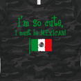 thumbnail image 4 of Inktastic So Cute Mexican Women's T-Shirt, 4 of 5