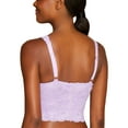 thumbnail image 2 of Cosabella Never Say Never CURVY Plungie Longline Bralette (NEVER1385),XS,Icy Violet, 2 of 3