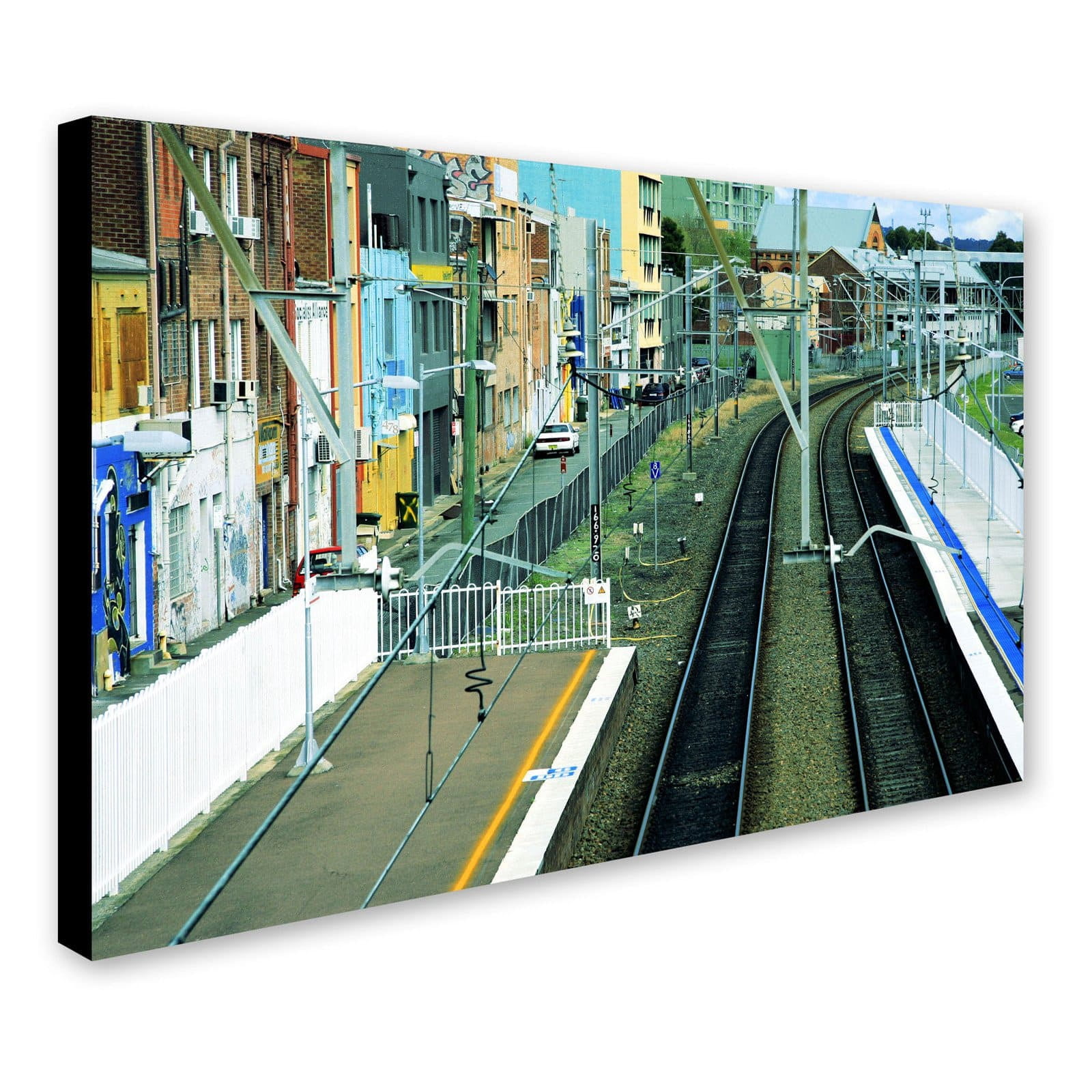 Trademark Fine Art "Where the Journey Starts" Canvas Art by Beata Czyzowska Young