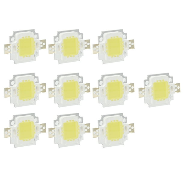 Cuentas De Lámpara LED, Cuentas De Luz COB 10 Piezas De Luz Blanca Pura Para Accesorios De Lámpara De Bricolaje