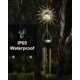 thumbnail image 4 of Solar Wind Chimes, Sun Wind Chime Outdoor Clearance w/Glowing Crackle Glass LED Unique Wind Bells 2025, 4 of 5