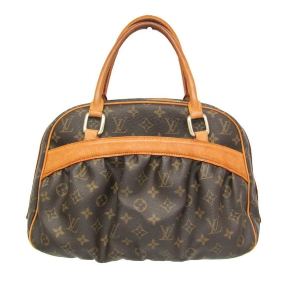 Pre-Owned Louis Vuitton Monogram Mitzi M40058 Men,Women Boston Bag Brown