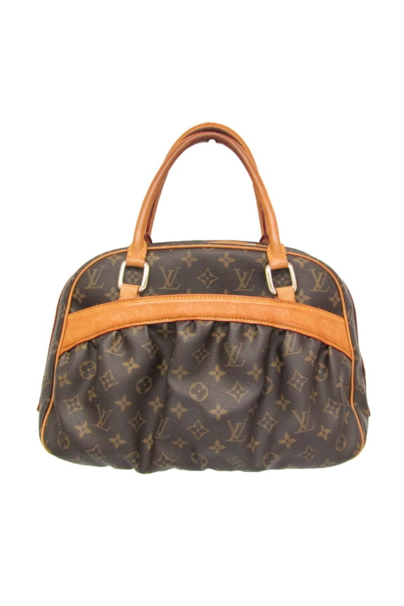 Pre-Owned Louis Vuitton Monogram Mitzi M40058 Men,Women Boston Bag Brown