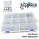 thumbnail image 5 of Caja de almacenamiento Transparente Likrtyny para Pendientes cuentas Plástico PP 6/7/8/10 rejillas, 5 of 9