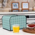 thumbnail image 6 of Pofeuu Blue Print Print Toaster Cover 4 Slice, Bread Dust Cover & Fingerprint Protection, Kitchen Small Appliance Covers(Toaster Cover), 6 of 7