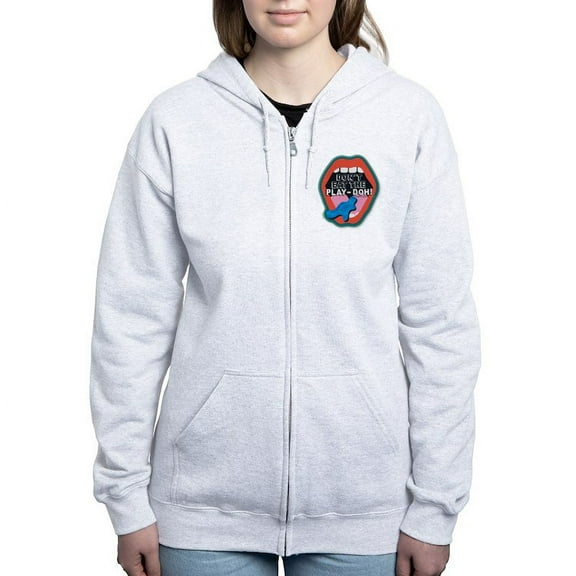 CafePress - Don't Eat The Play Doh! Sweatshirt - Women's Zip Hoodie