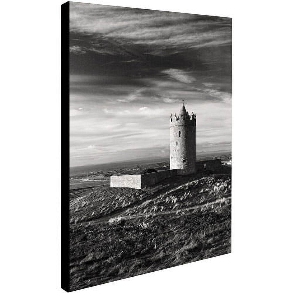 Trademark Fine Art "Doonagore Castle Ireland" Canvas Art by Pierre Leclerc