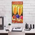 thumbnail image 3 of Epic Graffiti 'Celebrate' by Cathy Horvath-Buchanan, Canvas Wall Art, 12"x24", 3 of 8