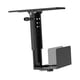 thumbnail image 5 of Soporte de montaje debajo del escritorio para de PC, ancho universal ajustable de 13,5 a 23 cm, altura ajustable de 37 a 52 cm, soporte resistente, 5 of 8